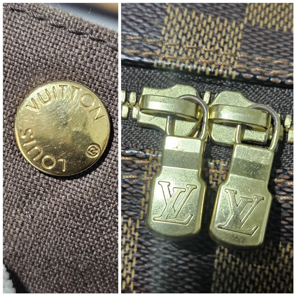 LOUIS VUITTON Damier Ebene Naviglio Messenger Bag